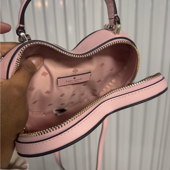 Kate Spade Pink Heart-Shaped Crossbody Bag - Picture 2 of 3